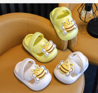 Zapatillas De Verano Para Niños Y Niñas Con Diseño De Abeja Grande Suela De EVA Suave Para El Hogar Zapatos De Interior Unisex - details 5