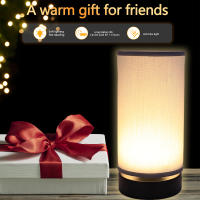 Lámpara De Escritorio Minimalista Moderna Con Luz Cálida De TelaInterruptor USB Para DormitorioAmbiente De Sala Y Estudio - details 9