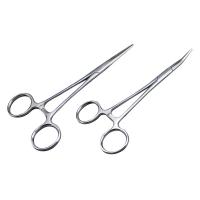 Aguja Hemostática De Acero Inoxidable Herramienta Cirúrgica Pinzas De Bloqueo Curvadas/Rectas Para Pesca Y Metalworking - details 0