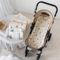 CA Cojín de algodón para cochecito de bebé popular, cojín de asiento de terciopelo grueso antideslizante, cojín de algodón especial para cochecito de bebé, colchón pequeño - details 2