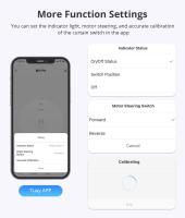 Interruptor De Cortina Inteligente Zigbee Yagusmart Para Motor De Cortina Rollo Compatible Con Tuya Smart Life APP Alexa Google Home - details 7