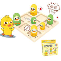 Juego De Tablero Educativo Para Niños Tic Tac Toe Juego De Stacking De Copas Interactivo Juguete De Competición Puzzle De Mesa Para Edad Infantil - details 2