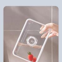 Organizador De Nevera Transparente Contenedores De Almacenamiento Para Alimentos Cestas De Frutas Y Verduras Organizador De Cocina - details 10