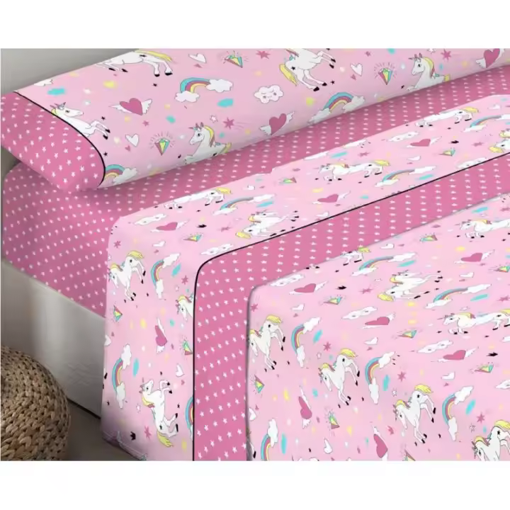 Juego de Sabanas JIMENÉZ HOME TEXTIL HOGAR Infantiles 90x190/200cm 50% Algodón 50% Poliéster - Suavidad Garantizada. - 1