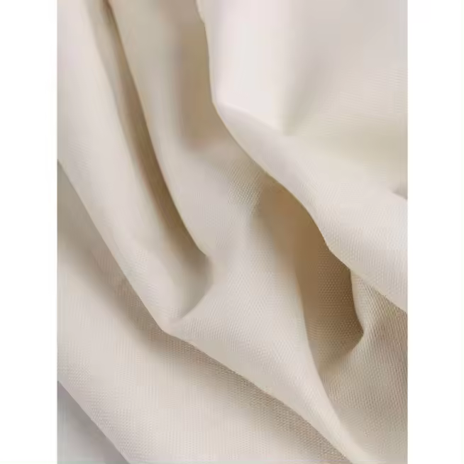 Tejidos Ortuño- Tela Lona Beige para Toldos y Jardín Exterior 1m x Ancho 3.20m - 1