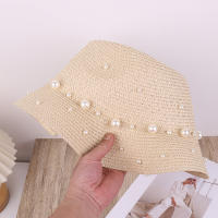 Gorro De Denim Versátil Y Moda Con Decoración De Perlas Ajustable Para Deportes Al Aire Libre Y Viajes Protección Solar Unisex - details 7