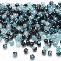 100Pcs 8mm Perlas De Vidrio Cristal Mixed Con Rotura Natural Para Hacer Joyería DIY Pulseras Collares Accesorios De Manualidades - details 13