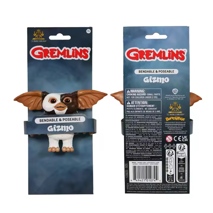 GREMLINS FIGURA GIZMO BENDYFIGS THE NOBLE COLLECTION BENDABLE & POSEABLE - 1
