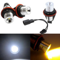 1Pc Lámpara LED Para Anillo De Ojo Ángel E39 E60 E87 X5 Luz Lateral Blanco Amarillo Material De Aluminio Aviación 12V Para Automóvil BMW - details 12
