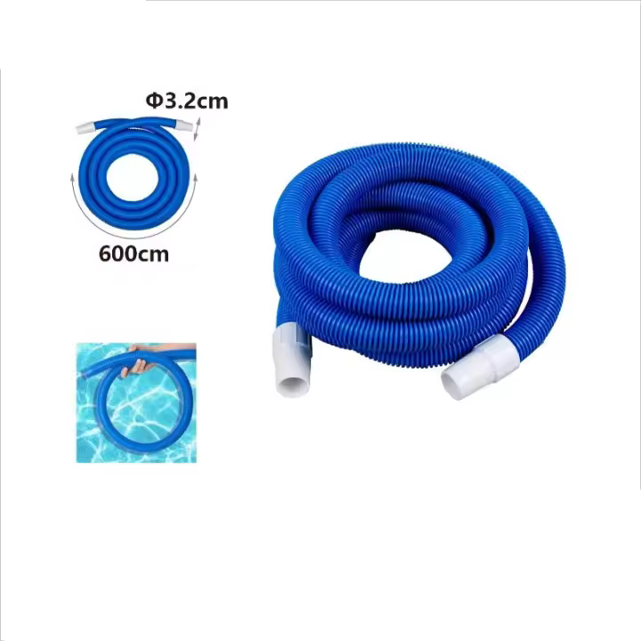 Manguera flotante de piscina limpiafondos con 2 terminales de 32 mm disponible en  6, 12 m, Manguera de limpiafondos, depuradoras, filtros de agua - Maxia Market - 1