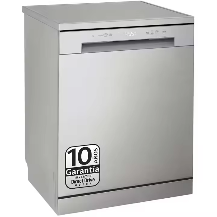 LAVAVAJILLAS 60 CM LG DF142FV D 14 CUBIERTOS INOX - 1