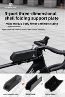Bolsa De Tubo Superior OFFBONDAGE Para Bicicleta Impermeable Accesorio De Ciclismo Bolsa De Marco Frontal MTB Y Carretera Con Tornillo Y Correa Para Viaje - details 3