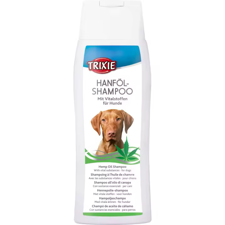 TRIXIE Champú de aceite de cáñamo - Pack de 6 unidades - 1
