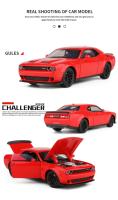 Modelo De Coche Deportivo Dodge Challenger SRT De 1:32 En Aleación De Metal Con Sonido Y Luz Juguete Para Niños Regalo De Coche Muscular - details 7