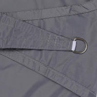 Vela de Sombra 3x4m Rectangular Resistente a los Rayos UV Exterior Impermeable Vela de Sombra para Exteriores Tela Oxford para pérgola Patio Trasero Jardín Terraza Gris Claro - details 0