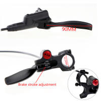 ZOOM HB876 Freno De Disco Hidráulico Para MTB 4 Pistones Cableado Interno Compatibilidad XC AM DH Longitudes 950/1850mm - details 2