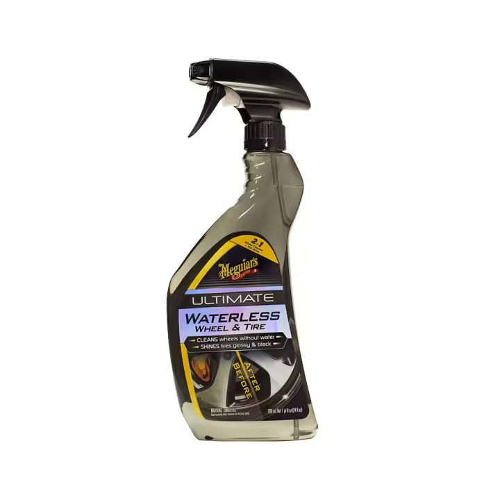 Meguiar's G190424EU Ultimate Rueda y neumático sin agua, 709 ml - 1
