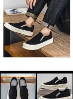 Zapatos Para Hombre Talla Grande Loafers Casuales Cómodos Zapatillas De Piel Suave Ligeros Vintage Flats Para Ocio - details 8