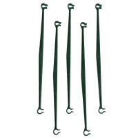Conector De Pilares Fijos Para Jardinería Soporte De Plástico Para Plantas 12 Piezas Rodillo De Conexión Para Invernadero - details 2