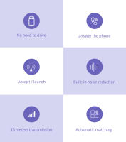 -Transmisor receptor Bluetooth 4 en 1, USB con micrófono, llamadas manos libres, adaptador de Audio inalámbrico estéreo RCA de 3,5mm para coche, TV y PC - details 1