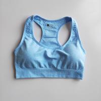 Sujetador Deportivo Para Mujer Con Almohadillas Push up Top De Yoga Fitness Running Transpirable Sin Costuras Modelo W1222 - details 12