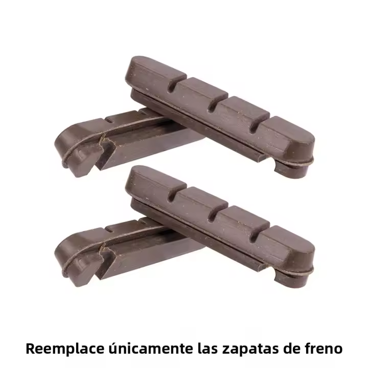 ZTTO Ruedas De Carbono Fibra Para Bicicleta De Carretera Frenos De Tira De Goma Reemplazable Bloque CNC De Aluminio Sistema De Fricción Para Rueda - 1