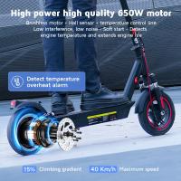 iScooter i10 Patinete Eléctrico, Motor de 650W, Batería de 36V 15Ah, Neumáticos Neumáticos de 10 Pulgadas, Velocidad Máxima de 40km/h, Autonomía Máxima de 45km, Suspensión Delantera y Trasera, Freno Eléctrico y de Disco - details 10