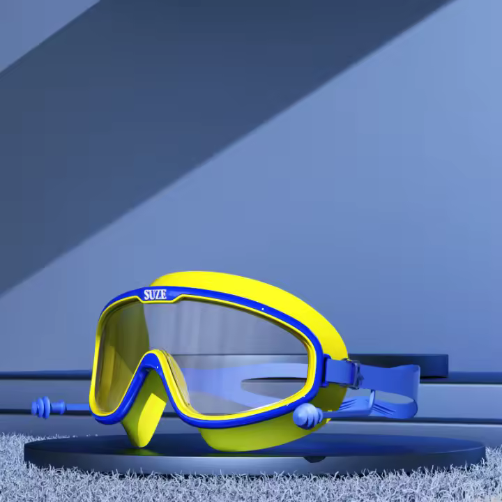 Gafas De Natación Para Niños Y Niñas Anti Niebla Sin Fugas Transparentes Con Lente De Silicona Para Piscina Playa Regalos Para El Día De Los Niños - 1