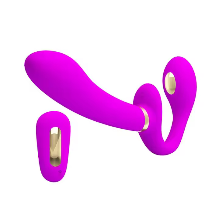 PRETTYLOVE THUNDERBIRD VIBRADOR PARA PAREJAS SIN ARNÉS UNISEX CON CONTROL REMOTO DILDO JUGUETES SEXUALES - 1