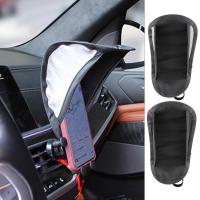 Parasol De Teléfono Móvil Para Coche Protector Solar Anti-Resplandor Accesorios Para Motocicleta Y Vehículos Cubierta De Seda Plateada - details 7