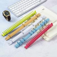 Clips De Anillo Para Cuaderno A4 A7 B5 Colores Metálicos De 2cm Suministros De Escuela Y Oficina Clips Sueltos Para Relación De Páginas - details 1