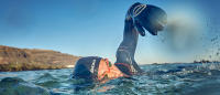 Zone3 Guantes de Natación de Neopreno Negro/Rojo - Aislamiento del Frío - details 1