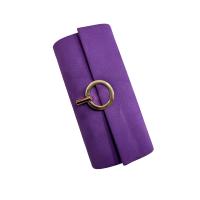 Bolso de Fiesta Antelina Alargado con Cierre Metálico Aro - Tamaño 24 x 13 cm Colección 2025 - Diseño Original y Elegante para Mujer - Bolso de Noche - Incluye Bandolera - details 2