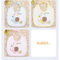 5PCS Bibs Para Bebés Algodón Impermeable Protección Ropa De Comida Para Niños Y Niñas Accesorios De Cuello De Dibujos Animados Unisex Edad 1-3Años - details 5