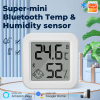 Sensor De Temperatura Y Humedad Inteligente Bluetooth Tuya Con Pantalla LCD Mini Higrómetro Termostato Compatible Con Alexa Google Home - details 0
