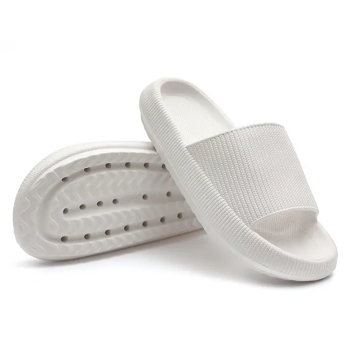 Pantuflas De Verano Para Hombre Y Mujer Con Plataforma Antideslizante Suela Suave Sandalias De Interior Moda Pantuflas De Invierno - 1