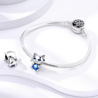 Encantadores Colgantes De Animales De Plata Para Mujer Joyería De Pulsera Y Collar Forma Irregular Sin Certificación - details 117