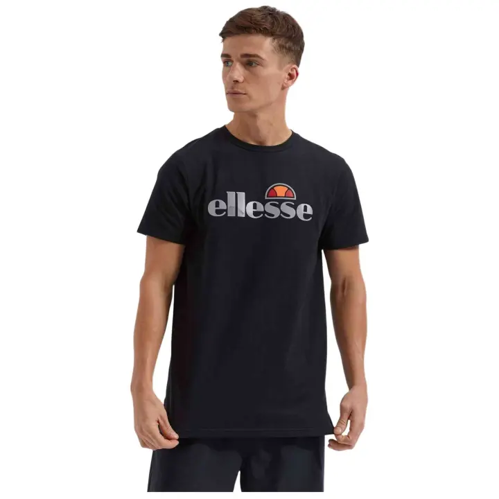 Camiseta de Manga Corta ELLESSE Prado para hombre en color negro - 1