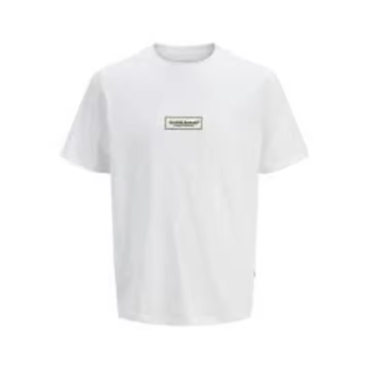 Camiseta JACK & JONES JORSPLIT FAKESTITCH BRANDING 12273182 BLANCO Blanco - 1