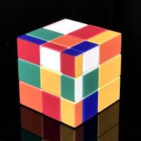 Cubo Mágico De 3x3x3 Colorido Juguete De Puzzle Reductor De Estrés Para Niños Y Adultos Material Plástico Magnético - details 3