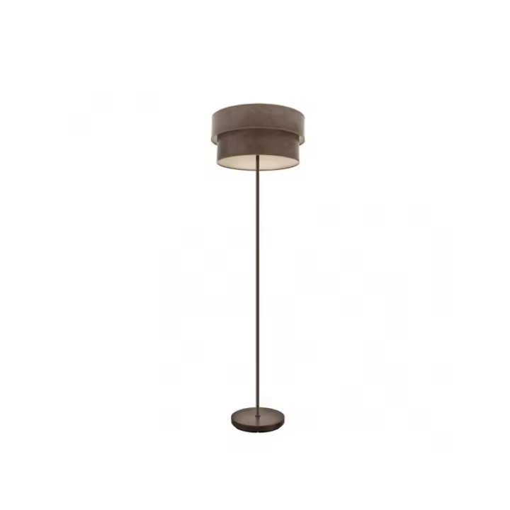 Fabrilamp - Pie Salon Doble Smile 1xe27 Marron/oxido 162x40x40 Cm - 1