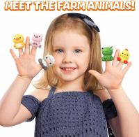 Juguetes Montessori Para Bebés Juego De Colores Y Números Con Muñecos De Dedo De Animal De Granja Para Niños De 3-6 Años - details 9