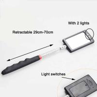 Espejo De Inspección 360° Con Luz LED Y Mango Telescopio Herramientas Mecánicas Extensibles Para Reparación - details 3