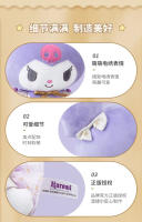 Muñeco De Peluche Sanrio Hello Kitty Kuromi Melody Cinnamoroll Suave Cojín Regalo De Cumpleaños Para Amiga Girlfriend Material Poliéster Relleno De Algodón PP - details 13
