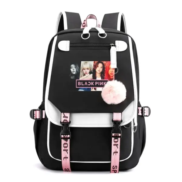 BLACKPINK Backpack School Bag Backpack - Perfet 1 - 1