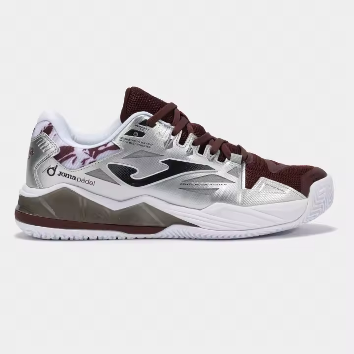 Zapatillas Spin Men 2512 Maroon - zapatillas de pádel - 1