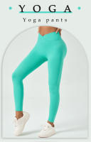 Pantalones De Yoga De Cintura Alta Para Mujer Sportwear Transpirable Leggings De Gimnasio Levantamiento De Glúteos Tights Deportivos - details 1
