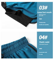 Shorts De Verano De Seda Helada De Alta Calidad Para Deportes Rápidos Secado Fitness Shorts De Correr Y Baloncesto Para Hombres Talla True Three Piece - details 8