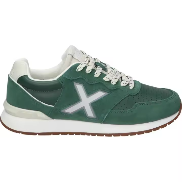 MUNICH | Zapatilla Munich Dash para Hombre – Deportiva en Color Verde con Detalles en Blanco – Sneakers con Cierre de Cordones – Estilo Casual – Versátiles – Combinables – Modelo 4150255 - 1