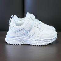 Zapatillas Blancas Para Niños Y Niñas Plataforma Ligera Y Suave Moda Deportiva Tallas 26-37 Zapatos Infantiles Todoterreno - details 7